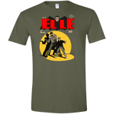 T-Shirts Military Green / S Elle N11 Men's Semi-Fitted Softstyle