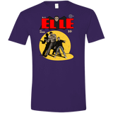 T-Shirts Purple / S Elle N11 Men's Semi-Fitted Softstyle