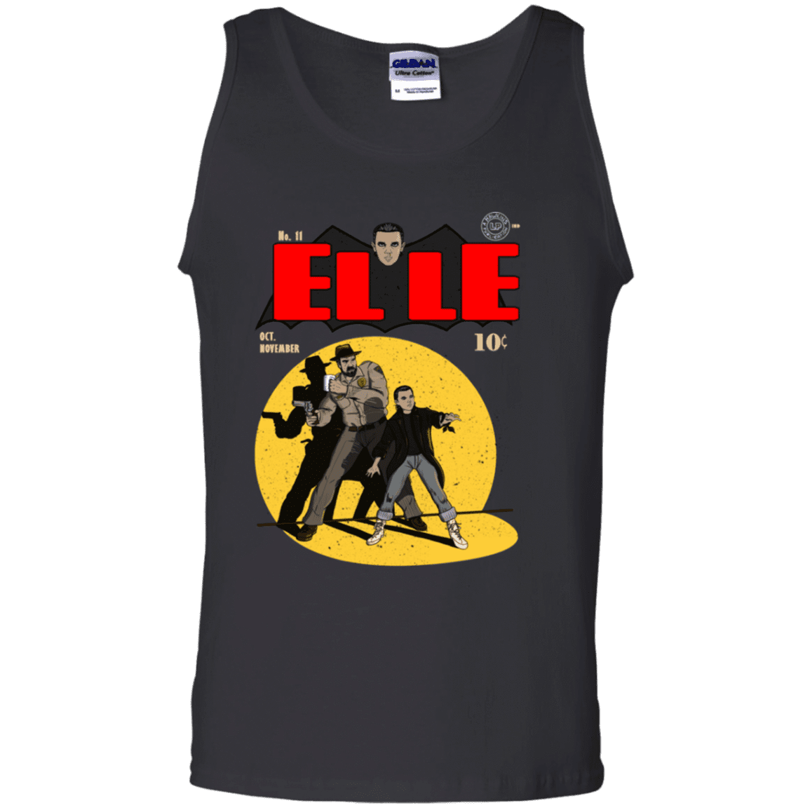 T-Shirts Black / S Elle N11 Men's Tank Top