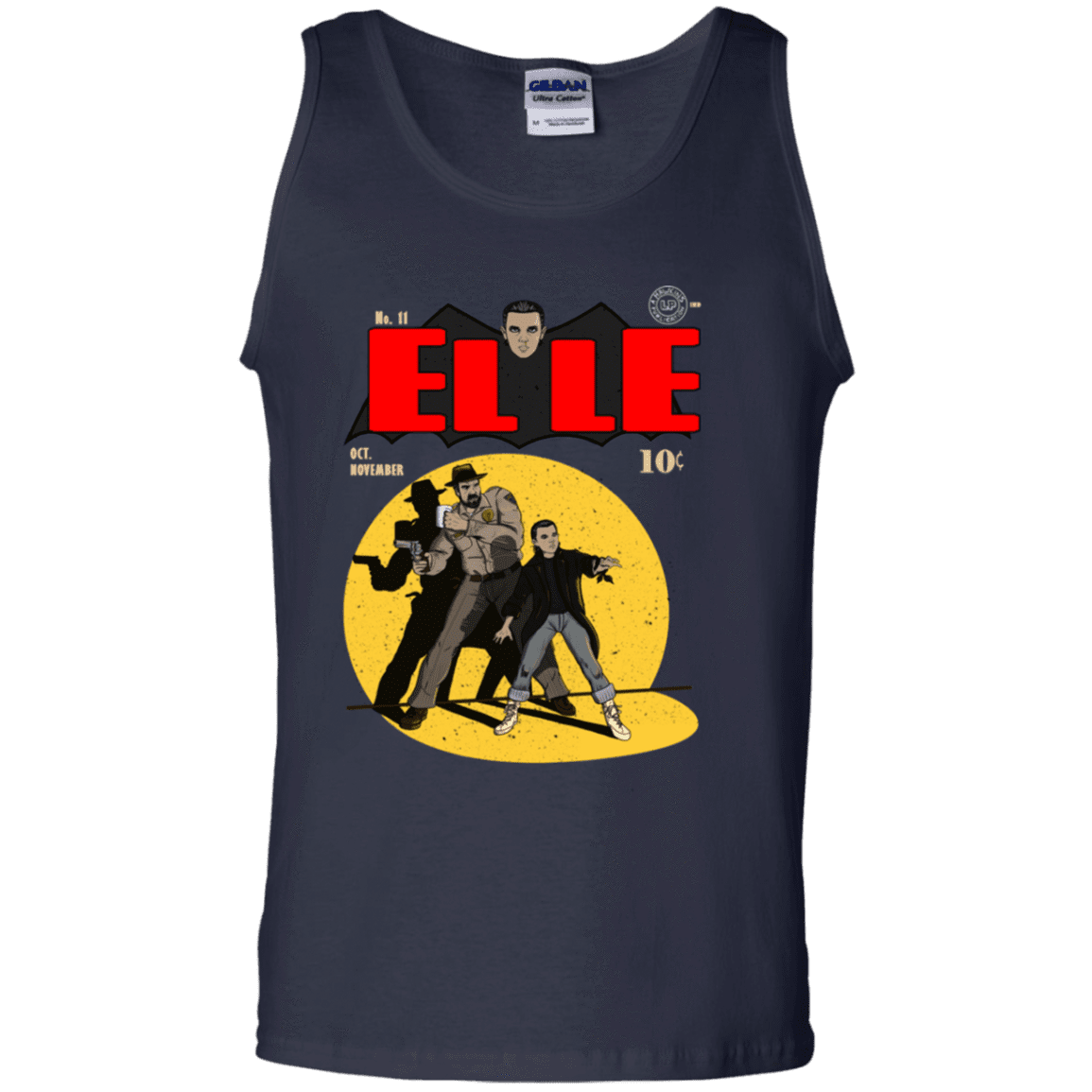 T-Shirts Navy / S Elle N11 Men's Tank Top
