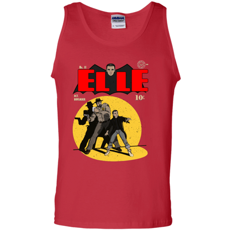 T-Shirts Red / S Elle N11 Men's Tank Top