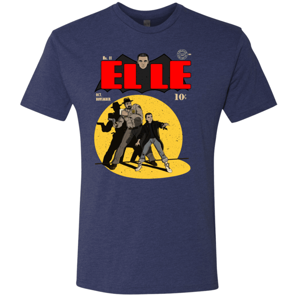 T-Shirts Vintage Navy / S Elle N11 Men's Triblend T-Shirt