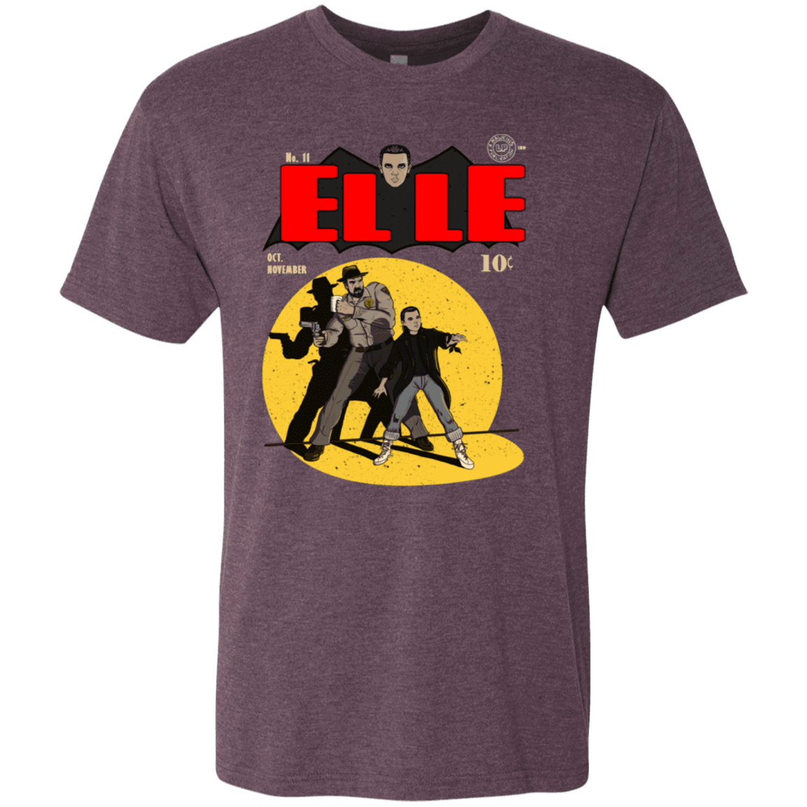 T-Shirts Vintage Purple / S Elle N11 Men's Triblend T-Shirt