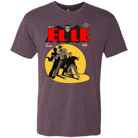 T-Shirts Vintage Purple / S Elle N11 Men's Triblend T-Shirt