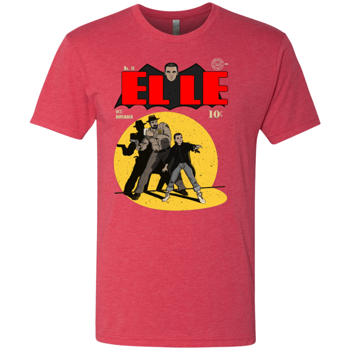 T-Shirts Vintage Red / S Elle N11 Men's Triblend T-Shirt