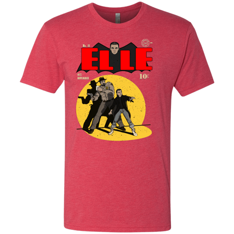 T-Shirts Vintage Red / S Elle N11 Men's Triblend T-Shirt