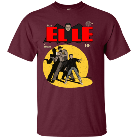 T-Shirts Maroon / S Elle N11 T-Shirt