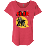 T-Shirts Vintage Red / X-Small Elle N11 Triblend Dolman Sleeve