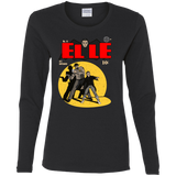 T-Shirts Black / S Elle N11 Women's Long Sleeve T-Shirt