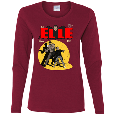 T-Shirts Cardinal / S Elle N11 Women's Long Sleeve T-Shirt