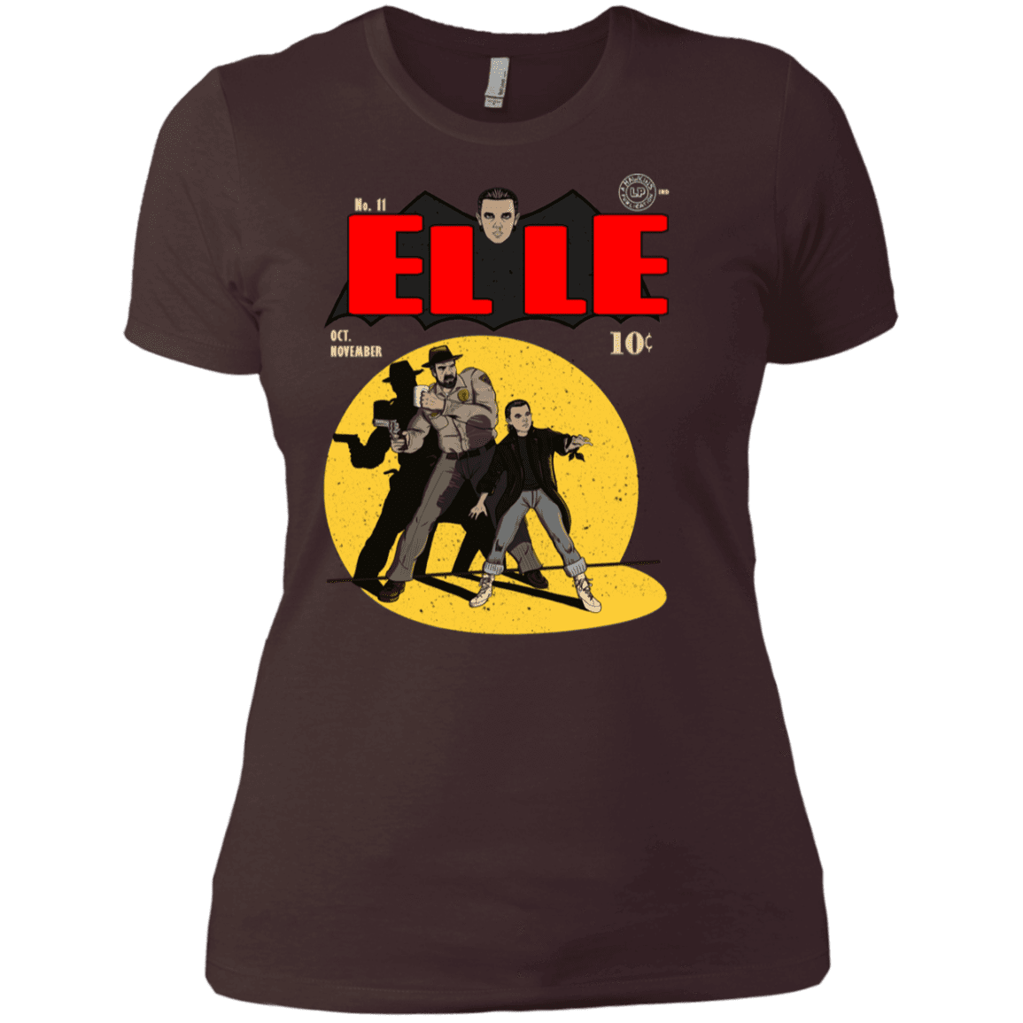 T-Shirts Dark Chocolate / X-Small Elle N11 Women's Premium T-Shirt
