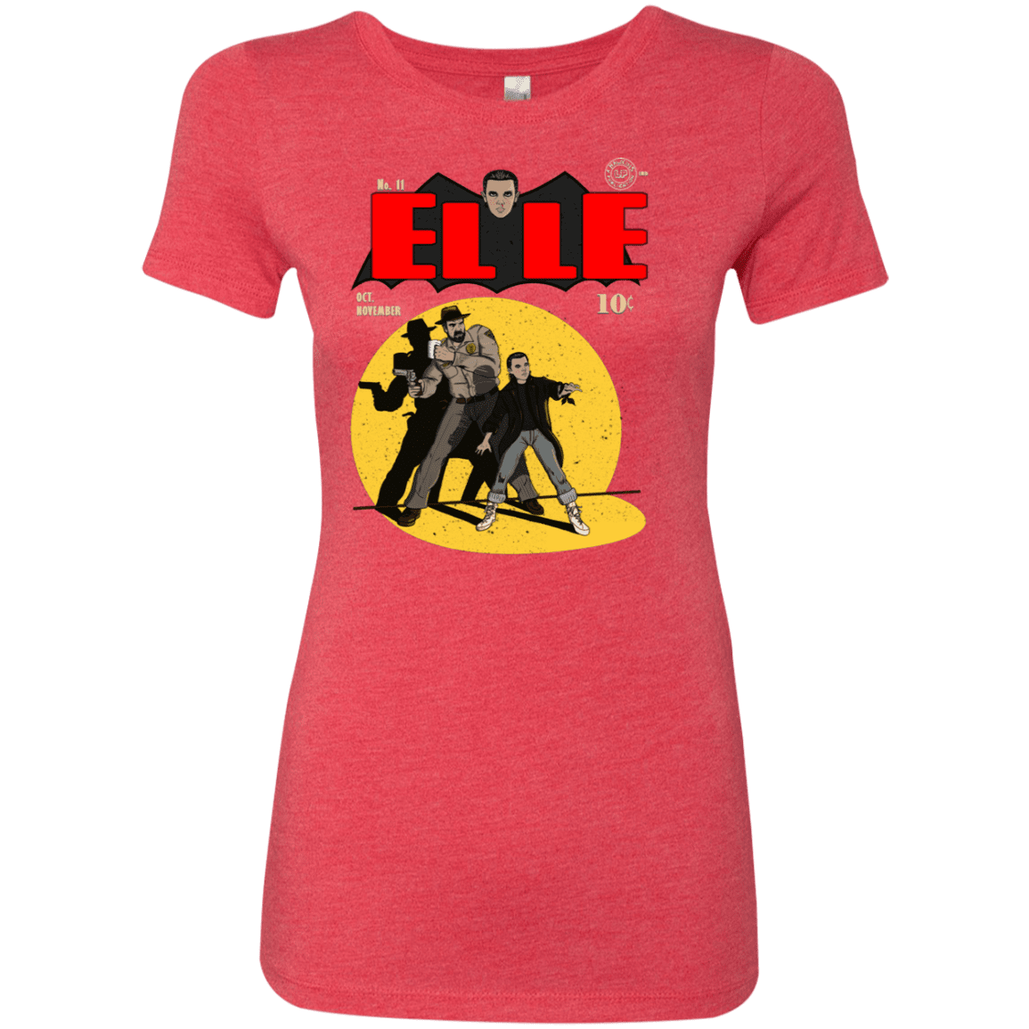 T-Shirts Vintage Red / S Elle N11 Women's Triblend T-Shirt