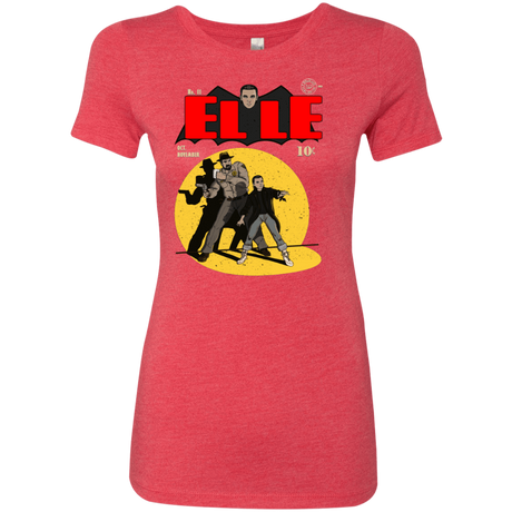 T-Shirts Vintage Red / S Elle N11 Women's Triblend T-Shirt