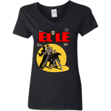 T-Shirts Black / S Elle N11 Women's V-Neck T-Shirt