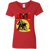 T-Shirts Red / S Elle N11 Women's V-Neck T-Shirt