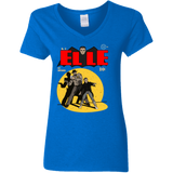 T-Shirts Royal / S Elle N11 Women's V-Neck T-Shirt