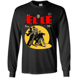 T-Shirts Black / YS Elle N11 Youth Long Sleeve T-Shirt