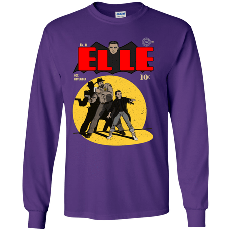 T-Shirts Purple / YS Elle N11 Youth Long Sleeve T-Shirt