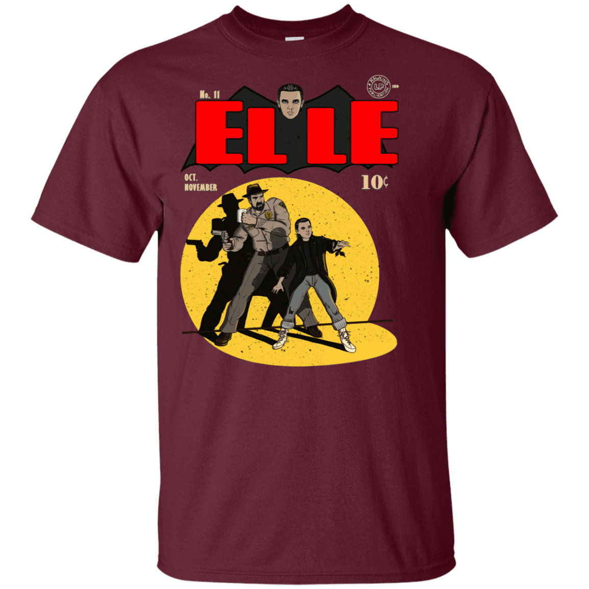 T-Shirts Maroon / YXS Elle N11 Youth T-Shirt