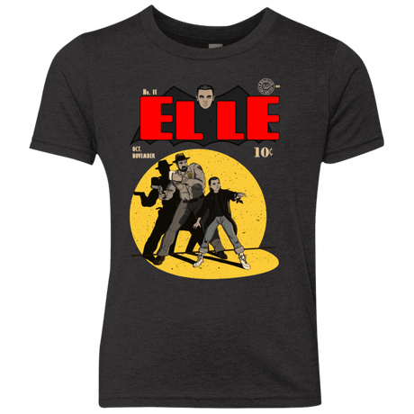 T-Shirts Vintage Black / YXS Elle N11 Youth Triblend T-Shirt