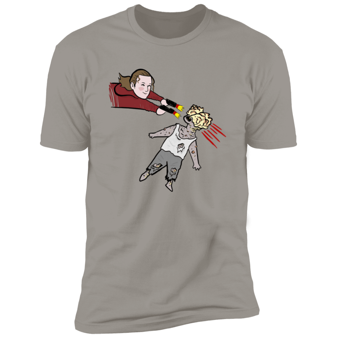 T-Shirts Light Grey / S Ellie Rules Men's Premium T-Shirt