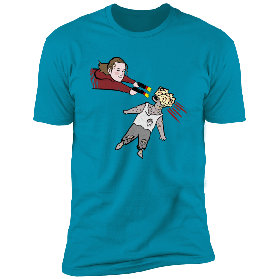 T-Shirts Turquoise / S Ellie Rules Men's Premium T-Shirt