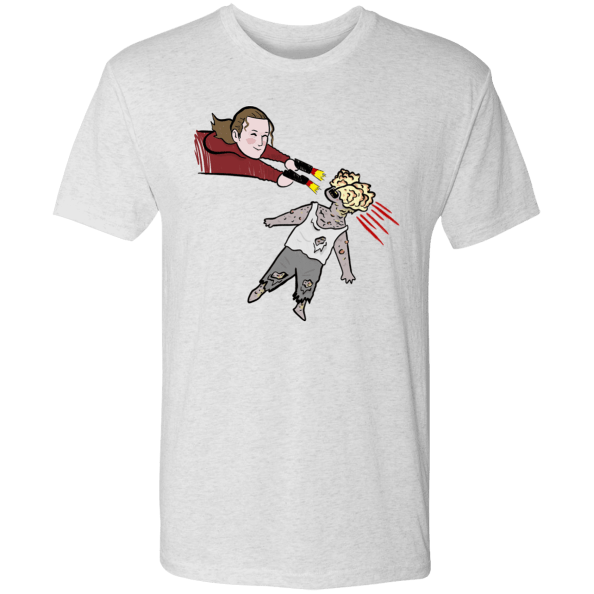 T-Shirts Heather White / S Ellie Rules Men's Triblend T-Shirt