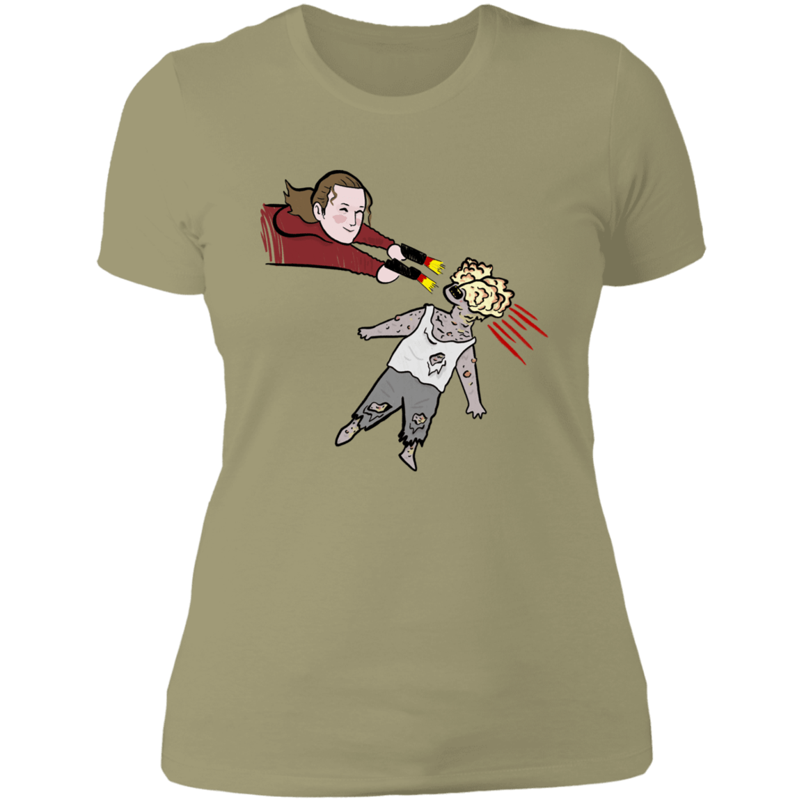 T-Shirts Light Olive / S Ellie Rules Women's Premium T-Shirt