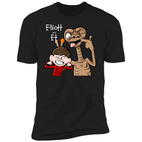 T-Shirts Black / S Elliot And ET Men's Premium T-Shirt