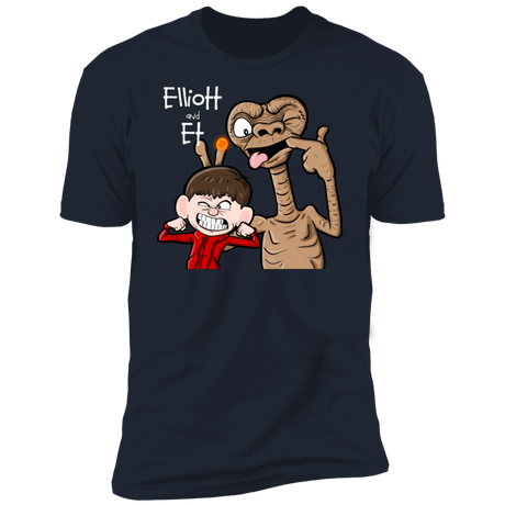 T-Shirts Midnight Navy / S Elliot And ET Men's Premium T-Shirt