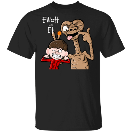 T-Shirts Black / S Elliot And ET T-Shirt