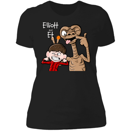 T-Shirts Black / S Elliot And ET Women's Premium T-Shirt