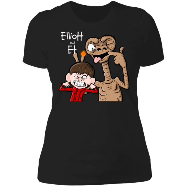 T-Shirts Black / S Elliot And ET Women's Premium T-Shirt