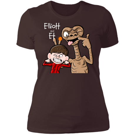 T-Shirts Dark Chocolate / S Elliot And ET Women's Premium T-Shirt