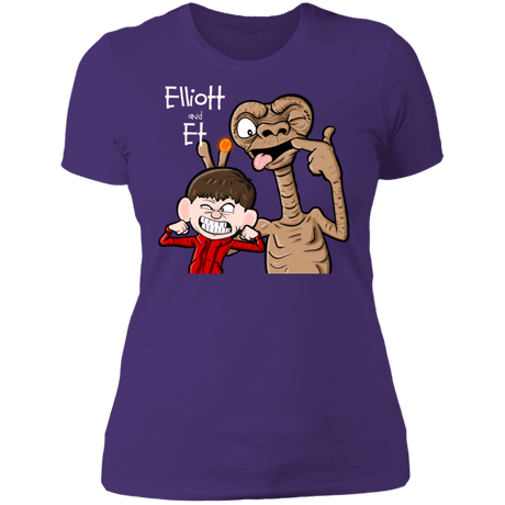 T-Shirts Purple Rush/ / S Elliot And ET Women's Premium T-Shirt