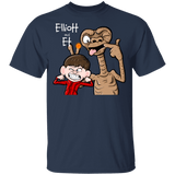 T-Shirts Navy / YXS Elliot And ET Youth T-Shirt