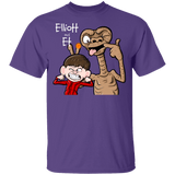 T-Shirts Purple / YXS Elliot And ET Youth T-Shirt