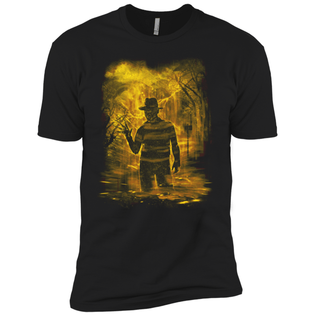 T-Shirts Black / YXS Elm Street Storm Orange Boys Premium T-Shirt