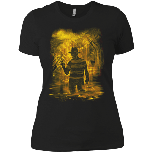 T-Shirts Black / X-Small Elm Street Storm Orange Women's Premium T-Shirt