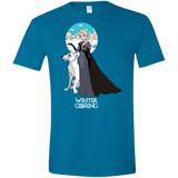 T-Shirts Antique Sapphire / S Elsa is Coming Men's Semi-Fitted Softstyle