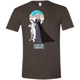 T-Shirts Dark Chocolate / S Elsa is Coming Men's Semi-Fitted Softstyle