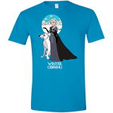 T-Shirts Sapphire / S Elsa is Coming Men's Semi-Fitted Softstyle