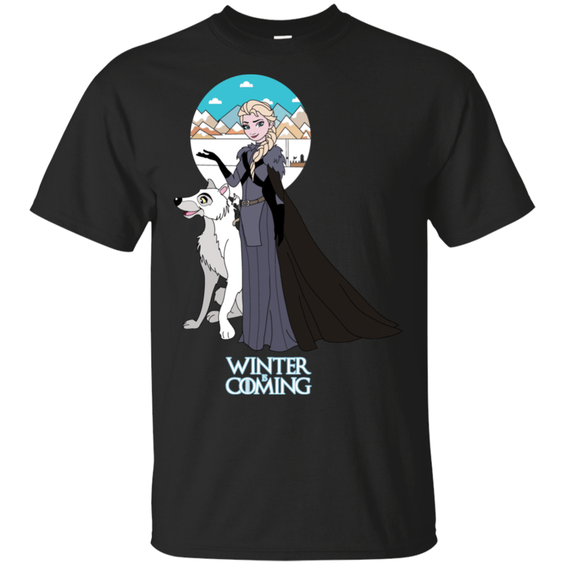 T-Shirts Black / S Elsa is Coming T-Shirt