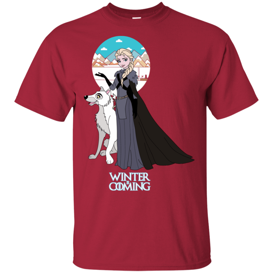 T-Shirts Cardinal / S Elsa is Coming T-Shirt