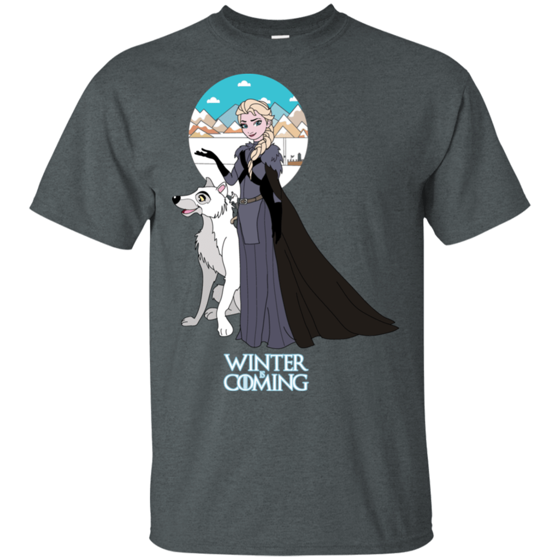 T-Shirts Dark Heather / S Elsa is Coming T-Shirt