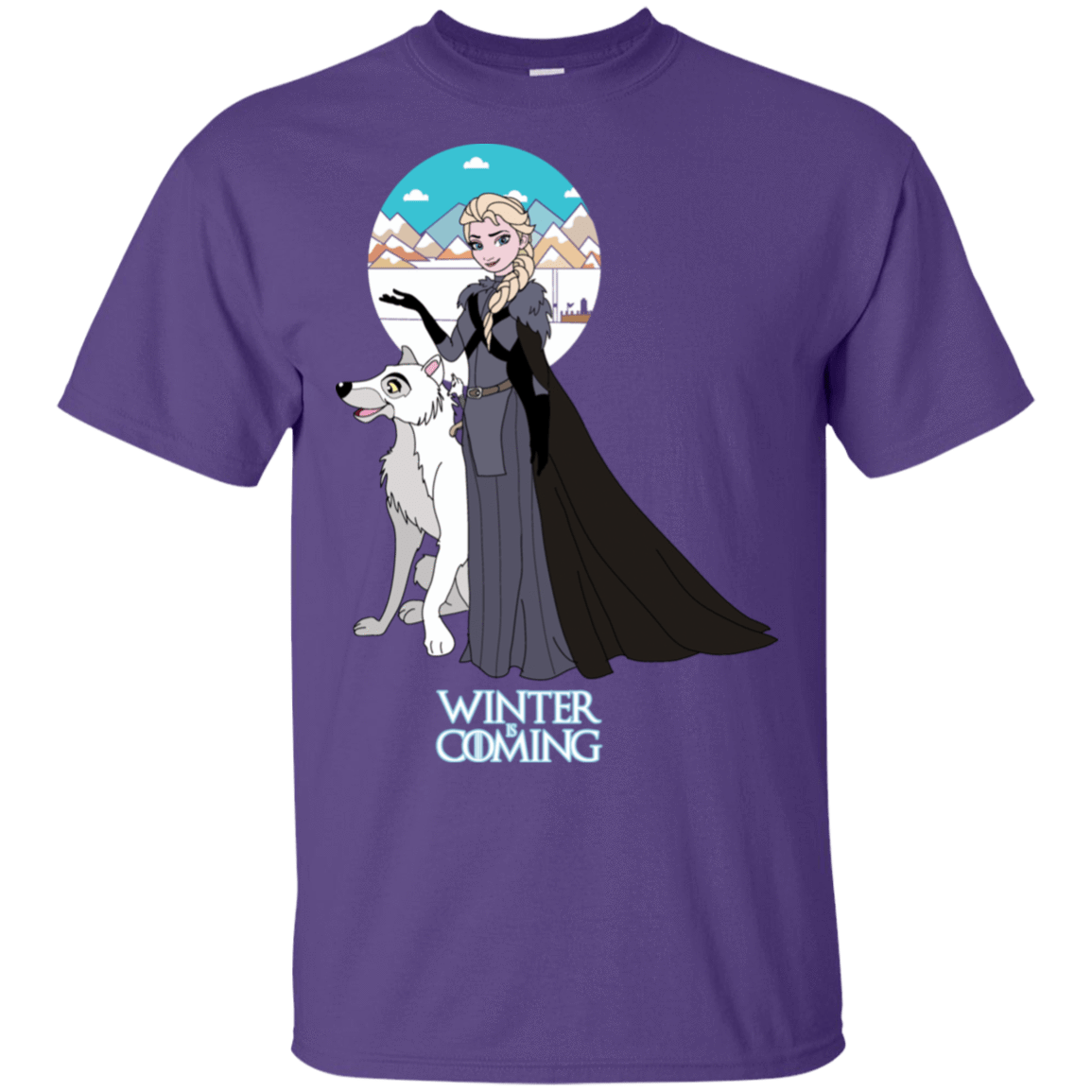 T-Shirts Purple / S Elsa is Coming T-Shirt