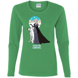 T-Shirts Irish Green / S Elsa is Coming Women's Long Sleeve T-Shirt