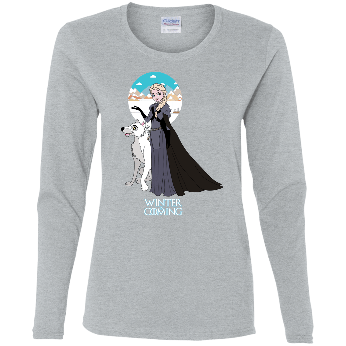 T-Shirts Sport Grey / S Elsa is Coming Women's Long Sleeve T-Shirt
