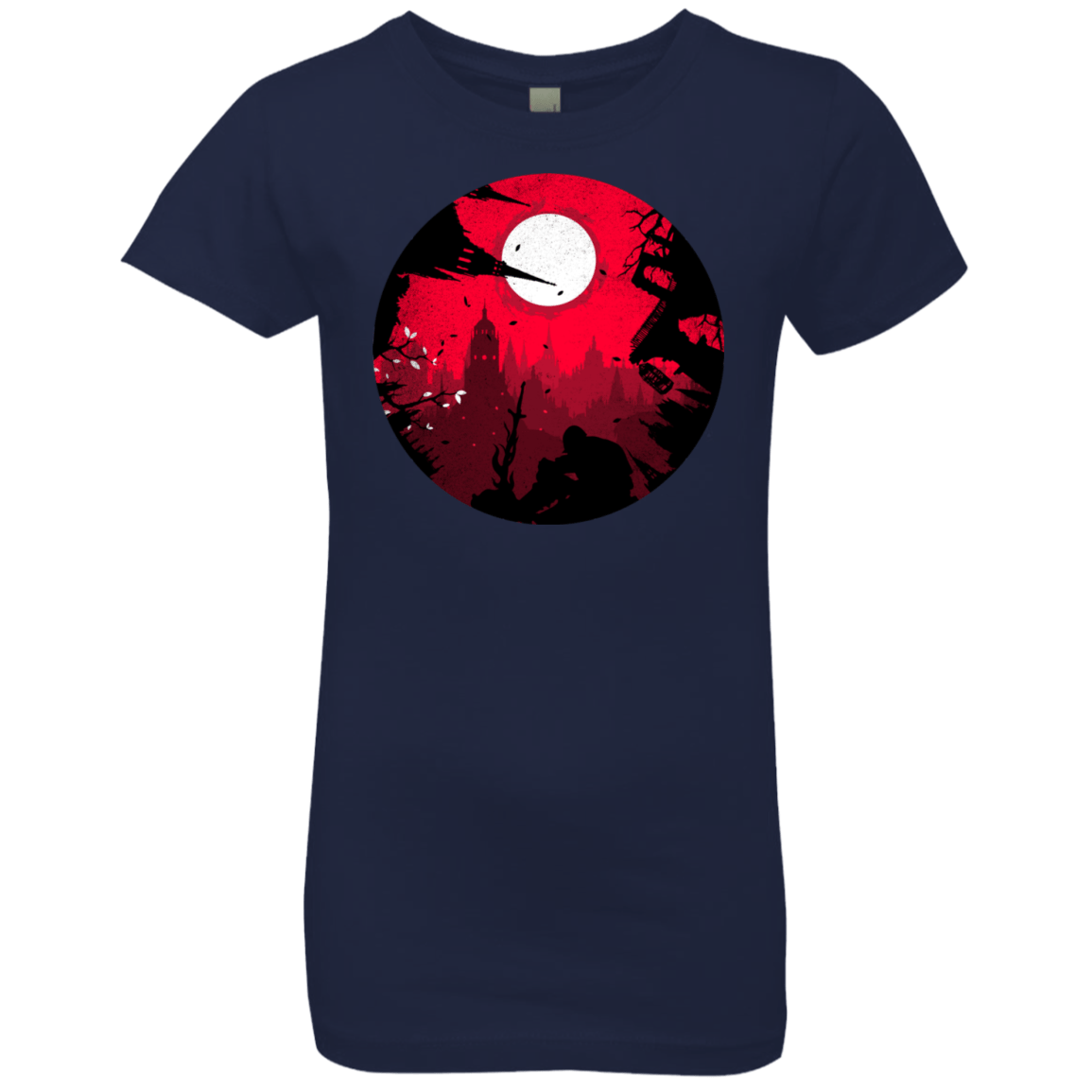 T-Shirts Midnight Navy / YXS Embrace the Darkness Girls Premium T-Shirt