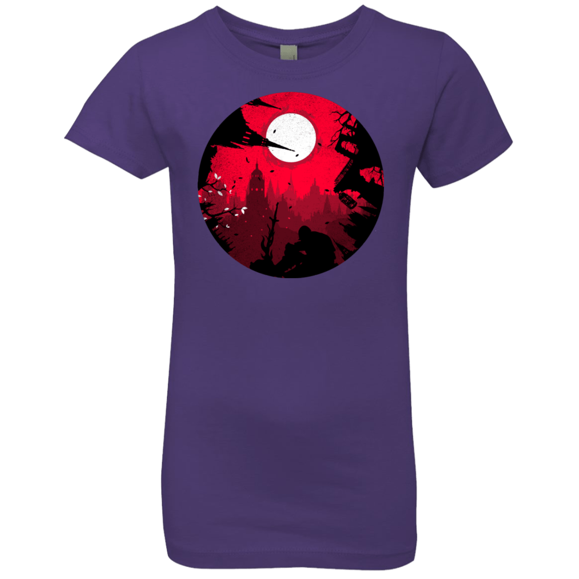 T-Shirts Purple Rush / YXS Embrace the Darkness Girls Premium T-Shirt